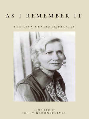 cover image of As I Remember It